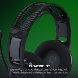Brand New Turtle Beach Atlas 200 Wired Multiplatform Gaming Headset for Xbox, PlayStation, PC w/ 3.5mm Wired Connection - 50mm Nanoclear Drivers, Flip
