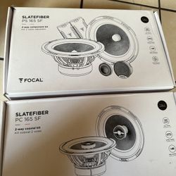 Focal PS SLATEFIBER 165 Component and Coaxial 