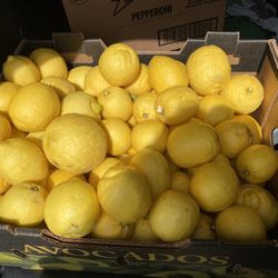 Fresh Big Organic Lemons 4 For $1
