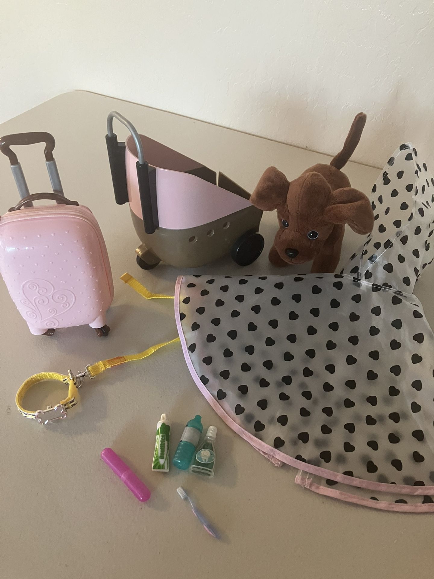 Our Generation Doll Travel Accessories, Luggage, Pet Carrier