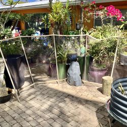 Aluminum Mesh Pool Safety Barrier Panel: 15’W x 4.5’ H-$20 Each