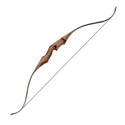 SAS Maverick One Piece Traditional Wood Hunting Bow 55lbs RH