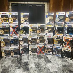 Variety Funko Pops