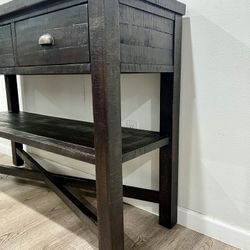 Wood Buffet/Entryway Console Table