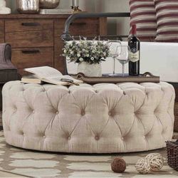 COCKTAIL STORAGE OTTOMAN BRAND NEW