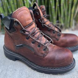 Red Wing Steel Toe DynaForce Work Boots.. Sz 8D Men’s