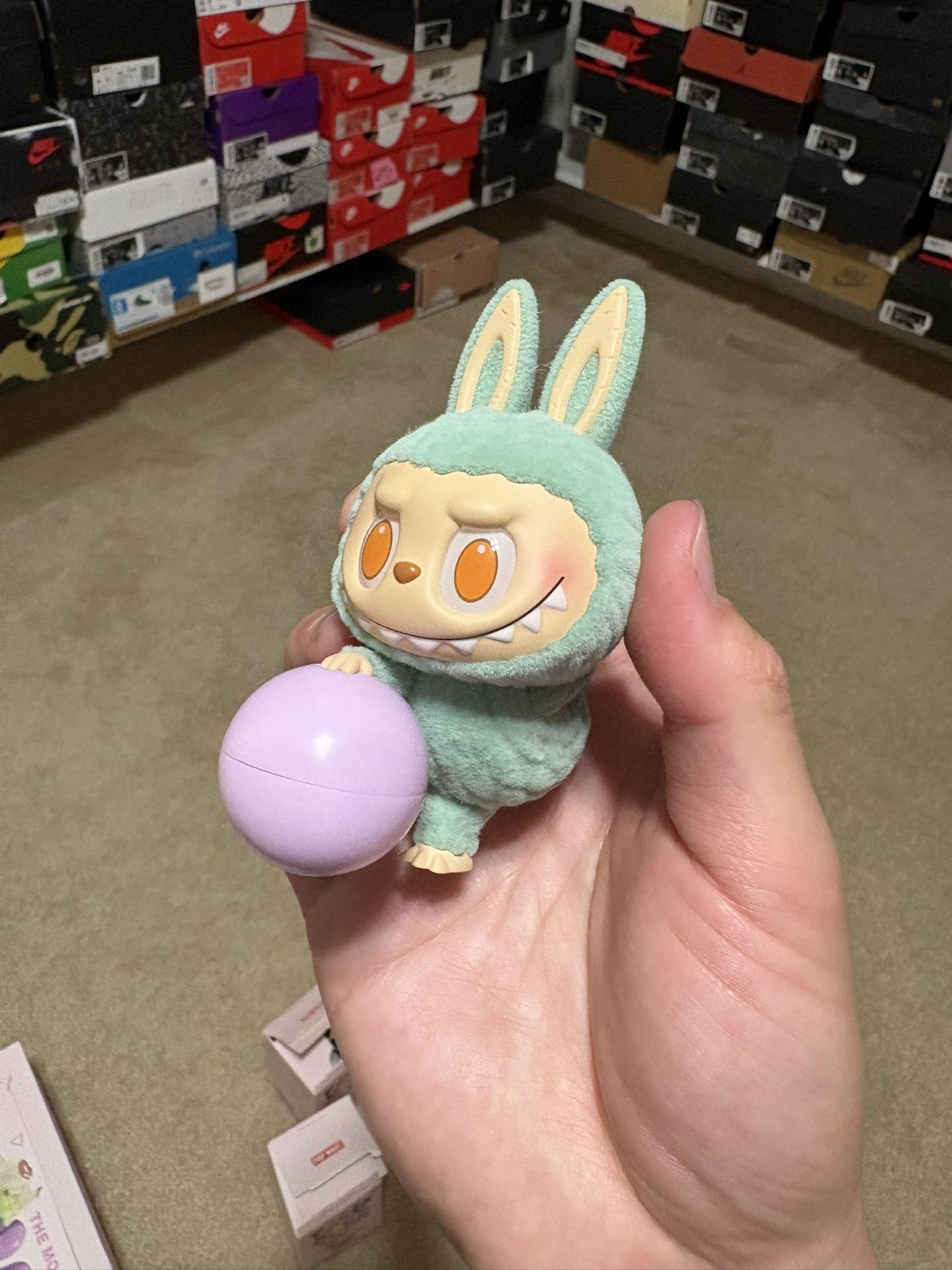 100% Authentic PopMart Labubu The Monsters Lazy Yoga Series - Zone Out