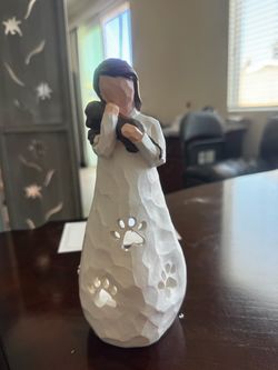 New Dog Memorial Angel Figurine – Pet Loss Sympathy Gift
