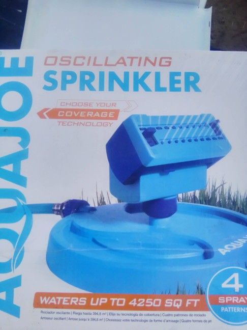 2 Brand New Oscillating Sprinklers