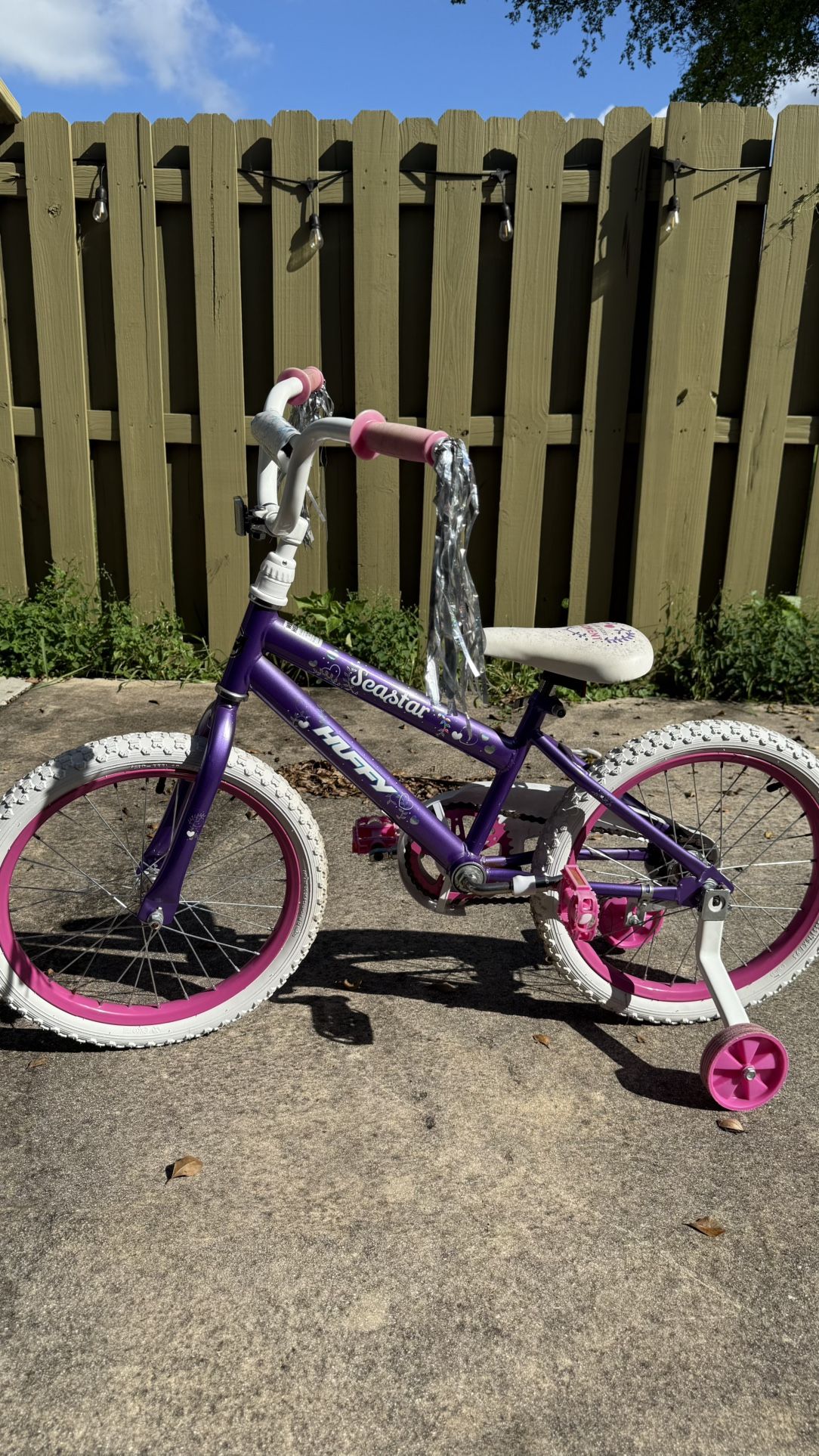 Bicicleta Violeta De Niña