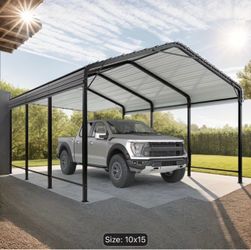 🚗 Brand New 10' × 15' Steel Carport