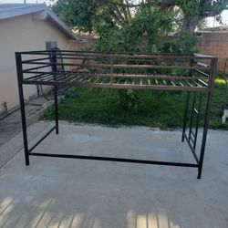 Kids Bed Frame With Top Bed With Open Space Bottom