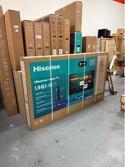 85” Hisense R6 Roku 4K UHD Smart Tv