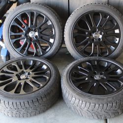 OEM Volvo Rims and Tires 17” 5x108
