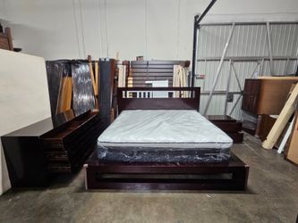 King bedroom set $480