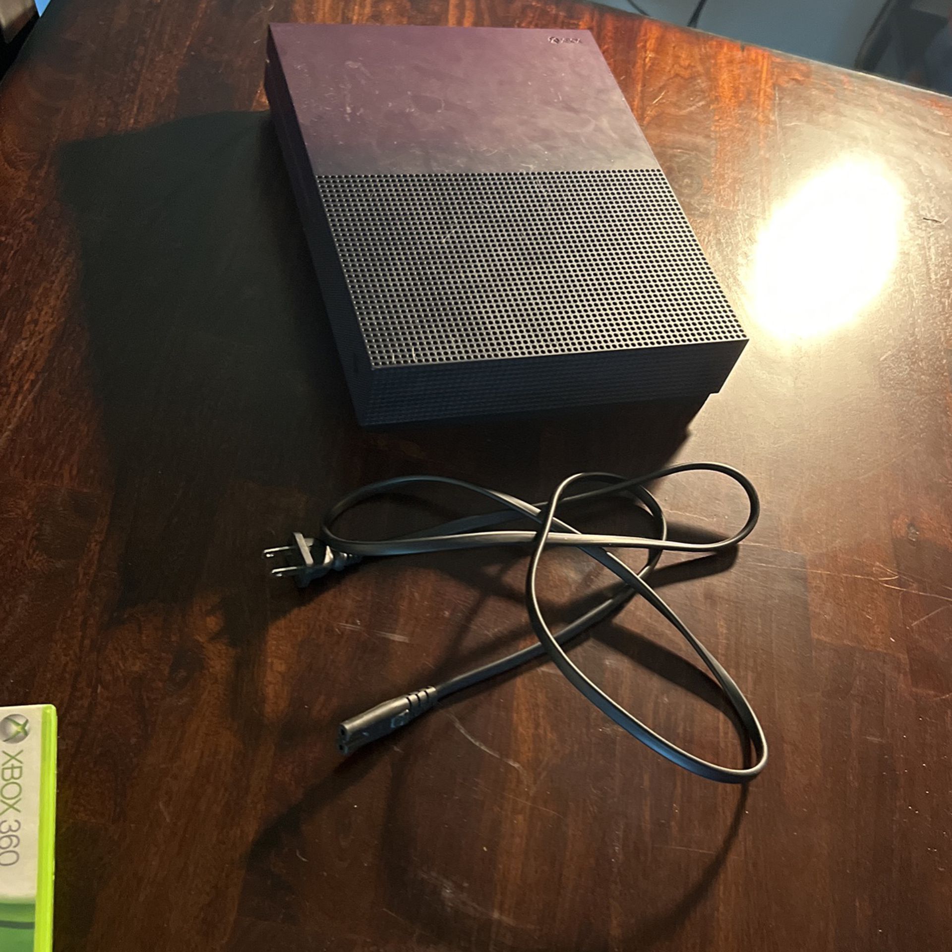 Limited Edition Fortnite Xbox 1 With Power Cable And 3 Xbox 360 Games