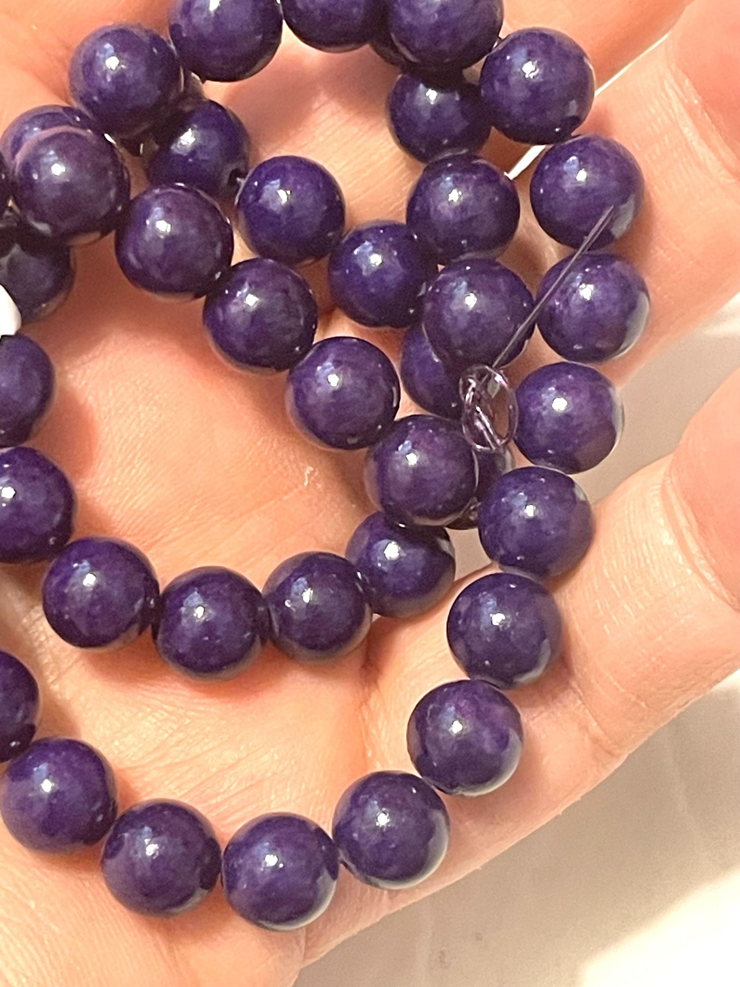 Strand Of 8mm Jade? Beads
