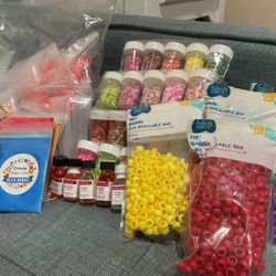 Lip Gloss / Soap / Bracelet Kit/Supplies