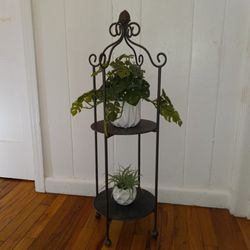 Rod Iron Plant Stand $60 Or Your Best Offer