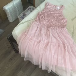 Girls Dress Pink Size 16