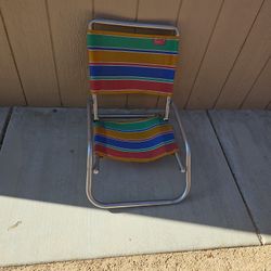 Vintage Beach Chair Aluminum Frame