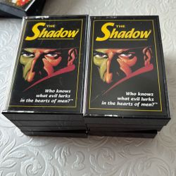 The shadow. (8) Cassette Tapes. 