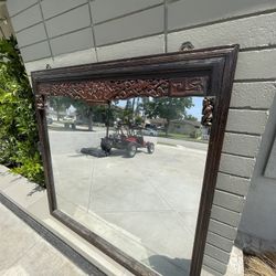 Antique Large Mirror 