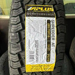 265 70 16 All terrain set of new tires