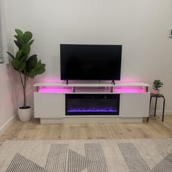 Fire Place Tv Stand