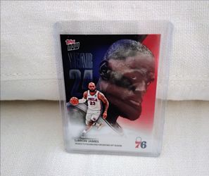 2026 Topps Now-Lebron James 76ers uni