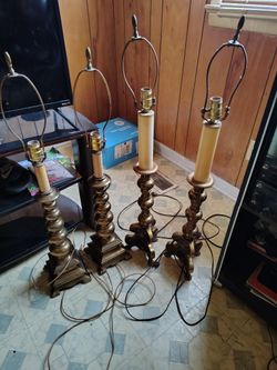 Antique Brass Lamps