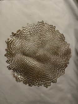 Gold Vinyl Placemats 