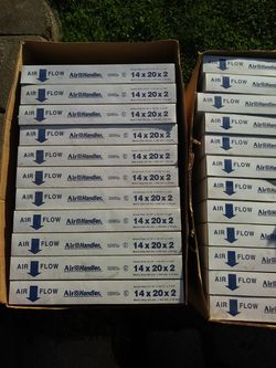 Furnace filters $5 each or buy all of them for $125