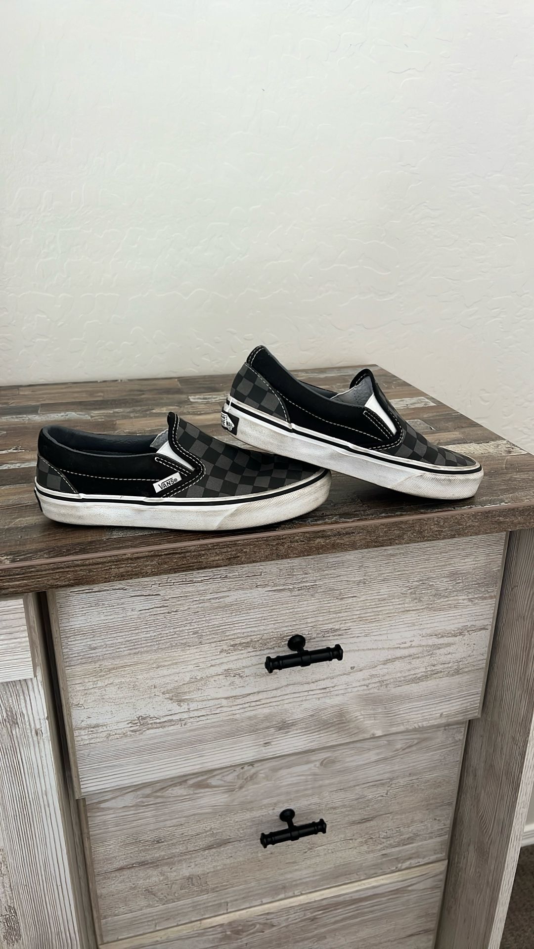 Checkered Vans