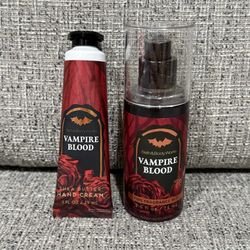 Brand New Vampire Blood Mini Set - Hand Cream & Mist 
