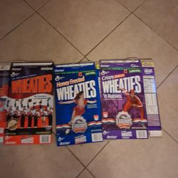 Sports  Flat Wheaties Boxes