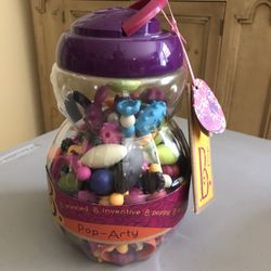 Pop-Arty Plastic Beads