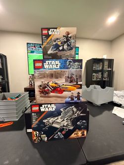 Lego Star Wars sets 75400, 75437 and 75346
