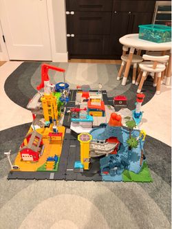 Collection of 9 Matchbox Action Driver Playsets