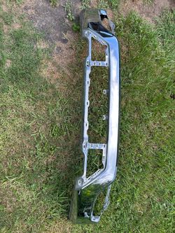 Chrome Steel Front Bumper Face Bar For 2021-22 Ford F-150