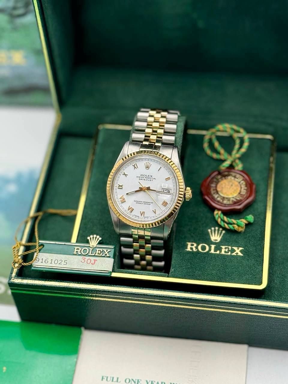 Rolex Datejust 36mm 18k yellow gold Stainless steel 16013