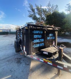 Dump Trailer Dumpster