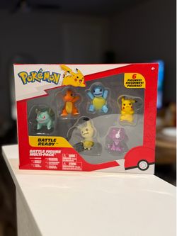Pokémon Battle Ready Figure Multi Pack – Pikachu, Charmander, Squirtle & More