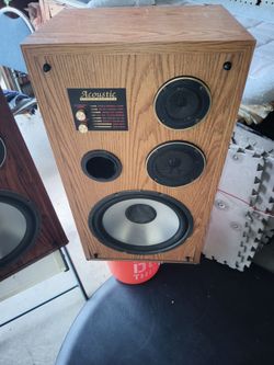 Acoustic reference studio monitor speakers 3311