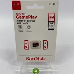 New SanDisk GamePlay microSD Express Card SDSQXFN-512G-AW6GN