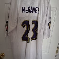 Baltimore Ravens McGahee 23 Adult Large Nfl Football Jersey 