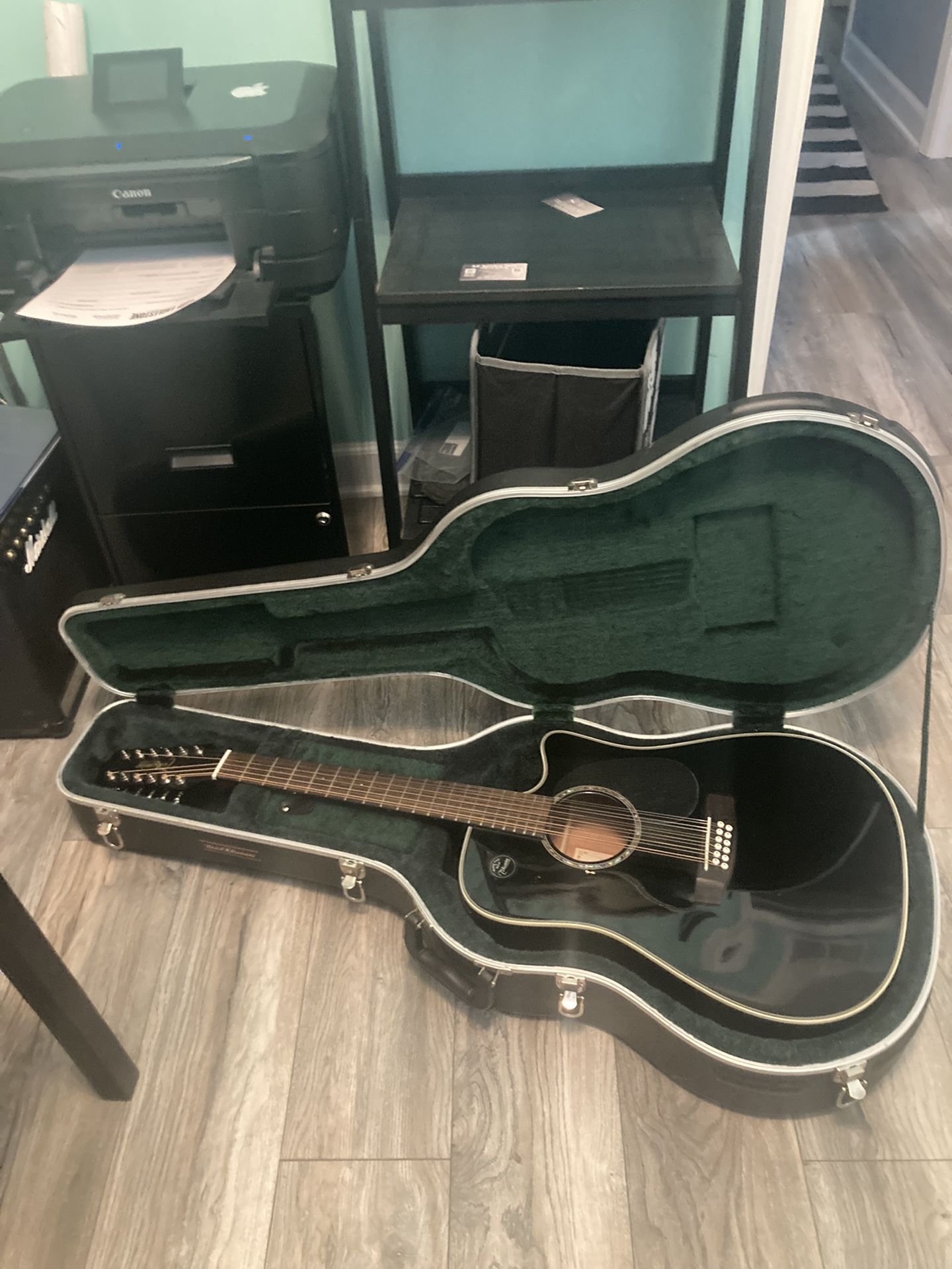 12 String guitar with built in Tuner