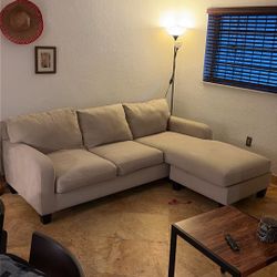FREE Cream Couch 3 Seater 