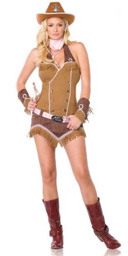 New Leg Avenue- QuickDraw Cowgirl adult m/l $20