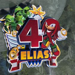 Sonic Caketopper 